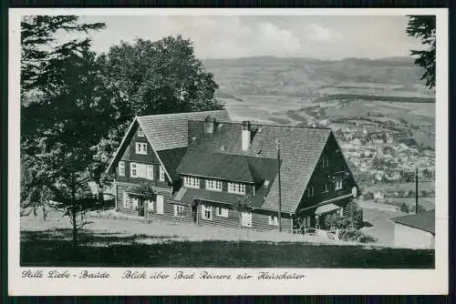 AK Duszniki Zdrój Bad Reinerz Schlesien Stille Liebe Baude 1939 gelaufen