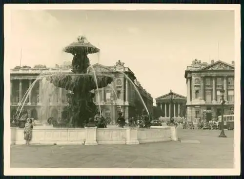 Altes Foto 18x13cm - Paris Frankreich, Place de la Concorde