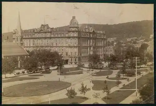 Foto 22x15 cm Montreal Quebec, Windsor Hotel Kanada um 1895 opened 1878