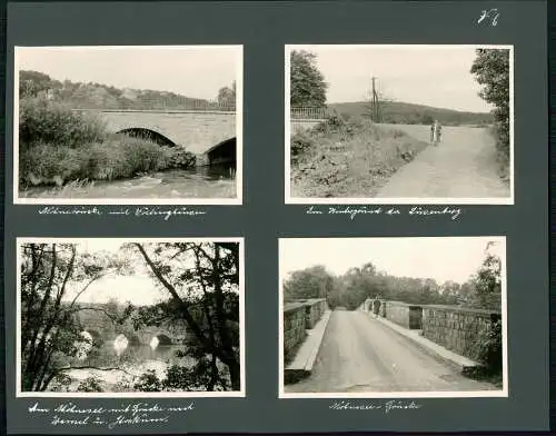 8x Foto 10x7cm -  Völlinghausen Möhnesee Erwitte Lr.  Soest