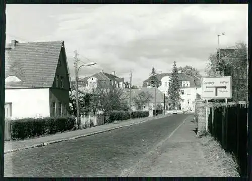 Foto 18x13cm Ueckermünde Mönkebude in Mecklenburg Vorpommern Straße Ansicht