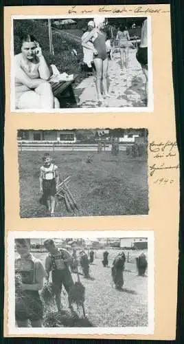 40x Foto Reise Allgäu Bayern Oberstdorf uvm. Jungs kurze Hose Mädchen 1939-40