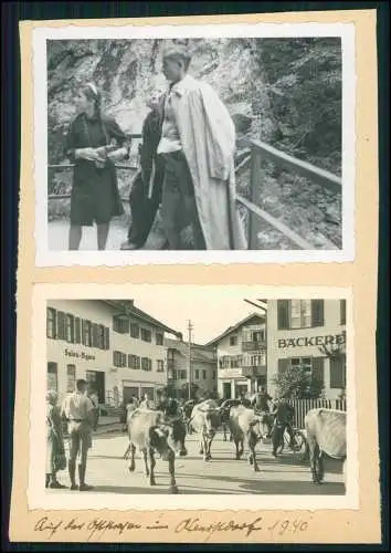 40x Foto Reise Allgäu Bayern Oberstdorf uvm. Jungs kurze Hose Mädchen 1939-40