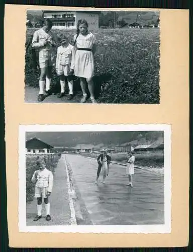 40x Foto Reise Allgäu Bayern Oberstdorf uvm. Jungs kurze Hose Mädchen 1939-40