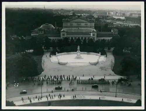 Presse-Foto Bittner 24x18cm Luftbild Berlin Tiergarten Kroll Oper Moltke Denkmal