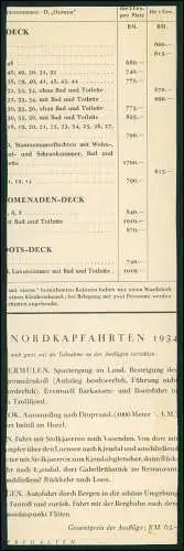 7x Doku. Beschreibung Orte Tagesziele Norwegen 07. 1934 KdF Dampfer Oceana HAPAG