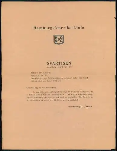 7x Doku. Beschreibung Orte Tagesziele Norwegen 07. 1934 KdF Dampfer Oceana HAPAG