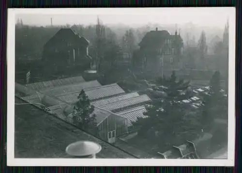 14x Foto Gärtnerei Gartenbaubetrieb Baumschule Park im Ruhrgebiet ? um 1940