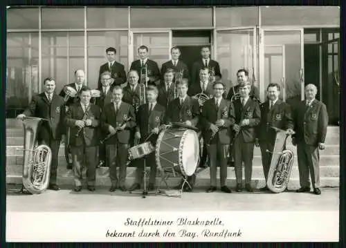 Foto AK Staffelsteiner Blaskapelle bekannt durch den bayerischen Rundfunk