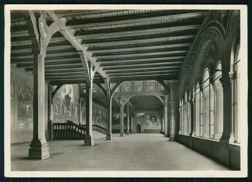 2x Foto AK Goslar am Harz, Kaiserhaus und Kaisersaal 1935