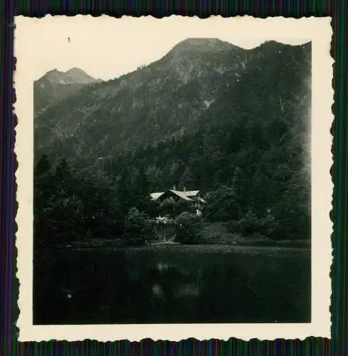 14x Foto Bodensee Allgäu Kleine Dörfer Pensionen Hütten uvm. Reise 1937