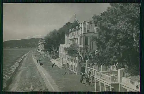 AK Sotschi Russland, Strandpartie, Hotels Häuser um 1940