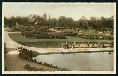 11x Harrogate Yorkshire England, Royal Baths und andere Motive Hand Couleur