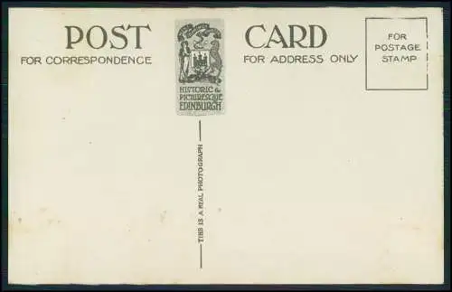 8x AK Edinburgh Schottland diverse Ansichten mit verschiedenen Motiven um 1935