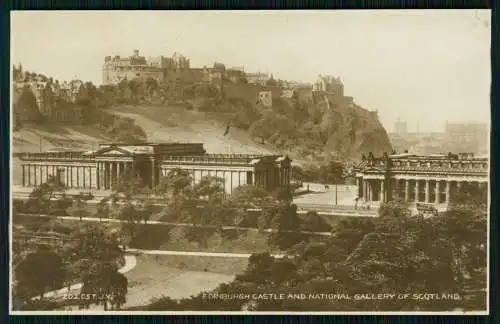 8x AK Edinburgh Schottland diverse Ansichten mit verschiedenen Motiven um 1935