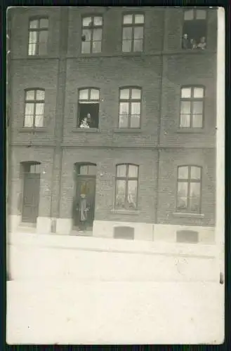 Foto AK Mehrfamilien Hausansicht bei Köln am Rhein Hausnummer 237 um 1910-15