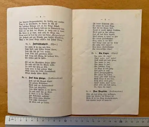 Heft - Das Geigerlein Karl Bohm Johanna Siedler 1898 Verlag J. Hainauer Breslau