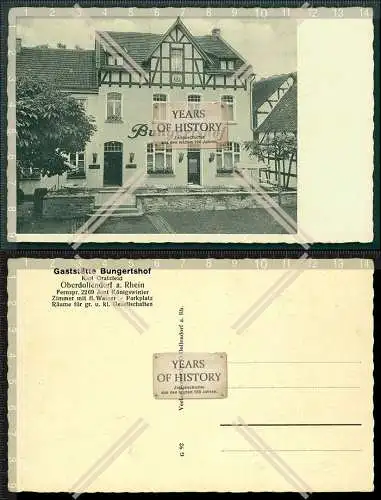 Orig. AK Oberdollendorf Königswinter am Rhein, Bungertshof, Gastwirtschaft v.