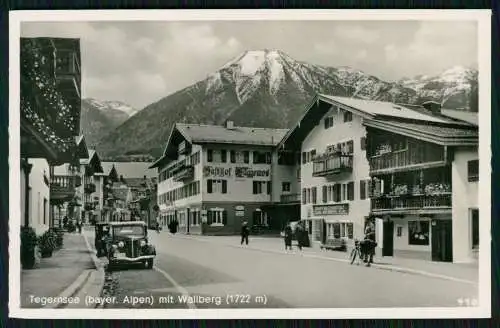 5x Foto AK Tegernsee Egern Wiessee in Oberbayern diverse Ansichten 1936-40