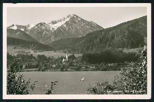 5x Foto AK Tegernsee Egern Wiessee in Oberbayern diverse Ansichten 1936-40