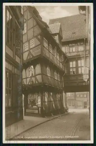 Foto AK Hildesheim in Niedersachsen, Umgestülpter Zuckerhut 1929 gelaufen