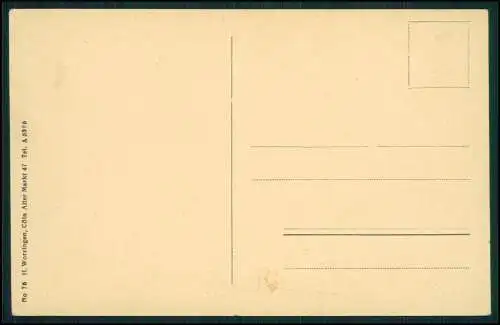 AK 1. WK Geschütz Flak Donnernde Grüße Vogesen Flandern......1917