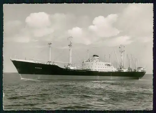 Foto AK Tanker MS Worms, Hamburg-Amerika Linie, HAPAG