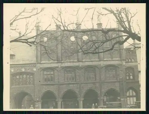 2x Foto Schwerin Mecklenburg-Vorpommern und Lübeck Holstein 1936