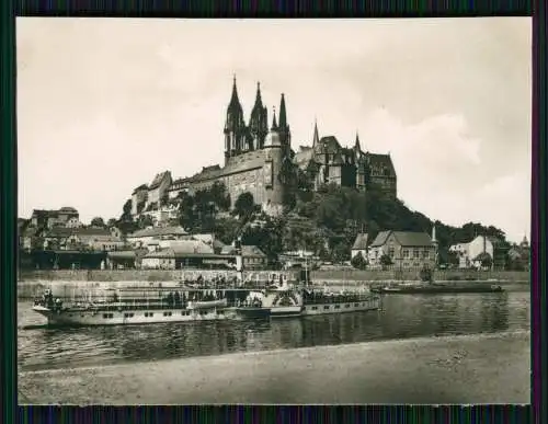 12x Foto Meißen an der Elbe Dampfer Bad Schandau und vieles mehr um 1936