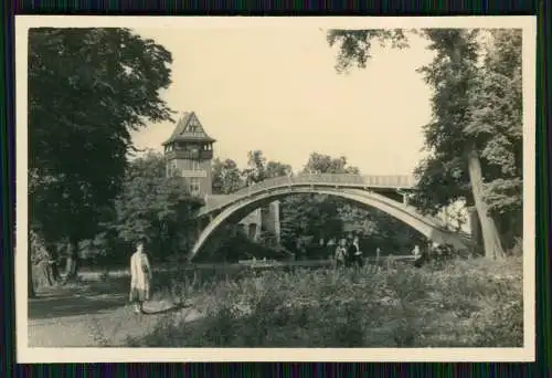 11x Foto Berlin Treptow, Partie an der Abtei-Brücke, Steg Angler uvm. 1939