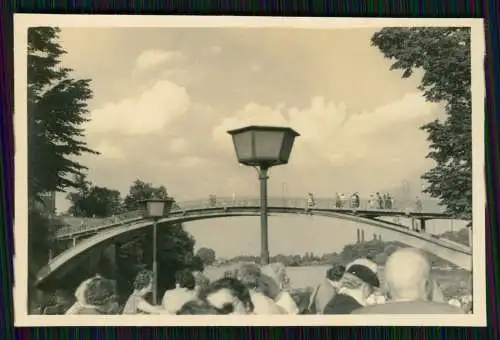 11x Foto Berlin Treptow, Partie an der Abtei-Brücke, Steg Angler uvm. 1939