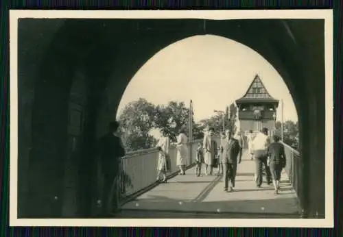 11x Foto Berlin Treptow, Partie an der Abtei-Brücke, Steg Angler uvm. 1939