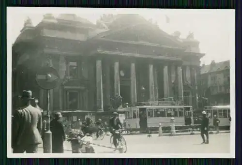 13x Foto alte Ansichten Antwerpen und Brüssel in Belgien