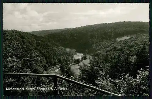 Foto AK Rengsdorf im Westerwald, Blick vom Almblick ins Wiedtal Cekade Karte