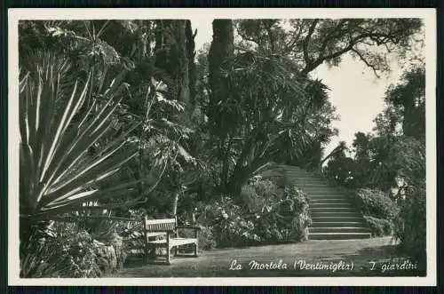 5x Foto AK La Mortola Liguria, Riviera di Ponente Italien