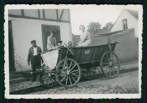 6x Foto Wundersleben Lr. Sömmerda Thüringen Dorfleben mit Fahrrad uvm. 1940