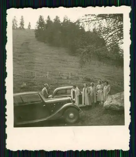 22x Foto Reise mit PKW 1938 Bodensee Rheinfall Allgäu Berge und vieles mehr