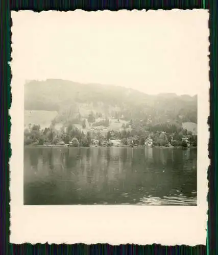 22x Foto Reise mit PKW 1938 Bodensee Rheinfall Allgäu Berge und vieles mehr