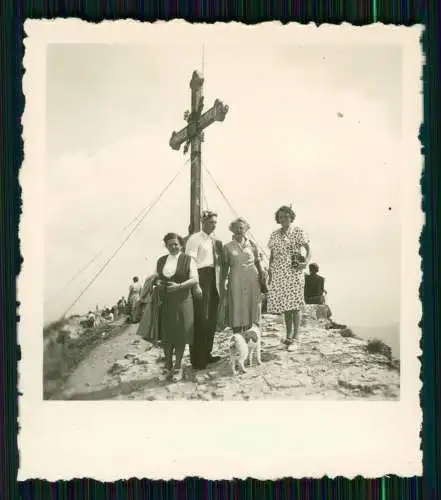 22x Foto Reise mit PKW 1938 Bodensee Rheinfall Allgäu Berge und vieles mehr