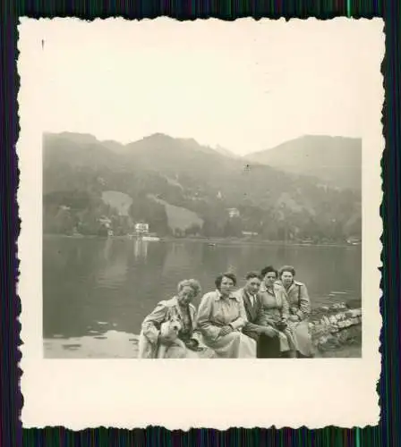 22x Foto Reise mit PKW 1938 Bodensee Rheinfall Allgäu Berge und vieles mehr