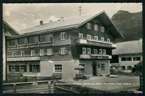 10 x Foto und AK Tannheim Reutte in Tirol Alpengasthof Zum schwarzen Adler uvm.