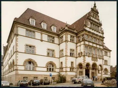 3x Foto 24x18 cm Minden NRW Gebäude Deutsche Bahn AG Regierungsgebäude 1970