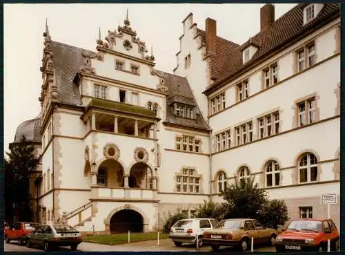 3x Foto 24x18 cm Minden NRW Gebäude Deutsche Bahn AG Regierungsgebäude 1970