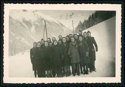 17x Foto Mallnitz Kärnten Österreich, Seebachtal Ankogel uvm. Winterurlaub 1948