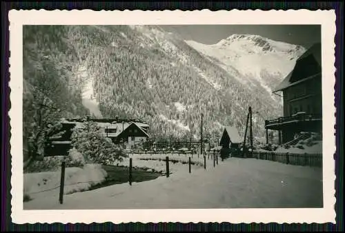 17x Foto Mallnitz Kärnten Österreich, Seebachtal Ankogel uvm. Winterurlaub 1948