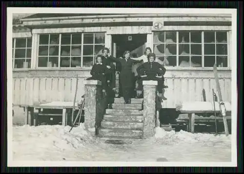 5x Foto Hindelang Berggasthaus Giebelhaus Schild Öffentlicher Fernsprecher 1939