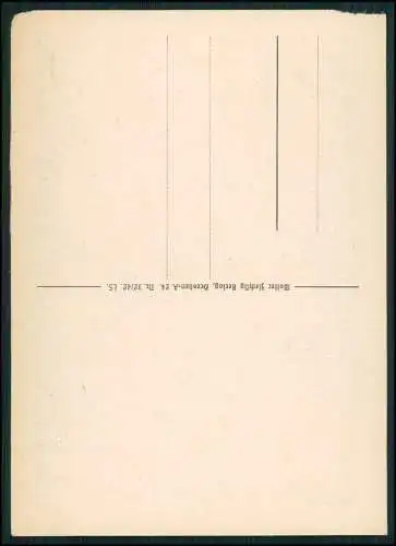 8x AK Ansichtskarte Postkarte Ansichten vom Walter Flechsig Verlag Dresden 1936