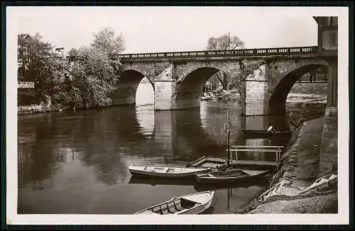 4x Foto AK Poissy Yvelines, Les Tours de l'Abbaye 1940 von Deutschen Soldat