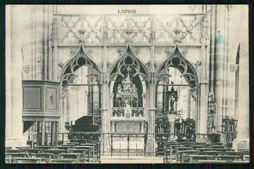 2x AK Chalons sur Marne Eglise Notre Dame de Lepine 1912 geschrieben Kirche