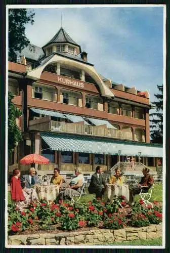 AK Höchenschwand Hotel Kurhaus Garten Gäste gel. Mahrenholz Bensberg  Trieur...